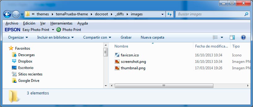 Modificar thumbnail y favicon de un tema de Liferay